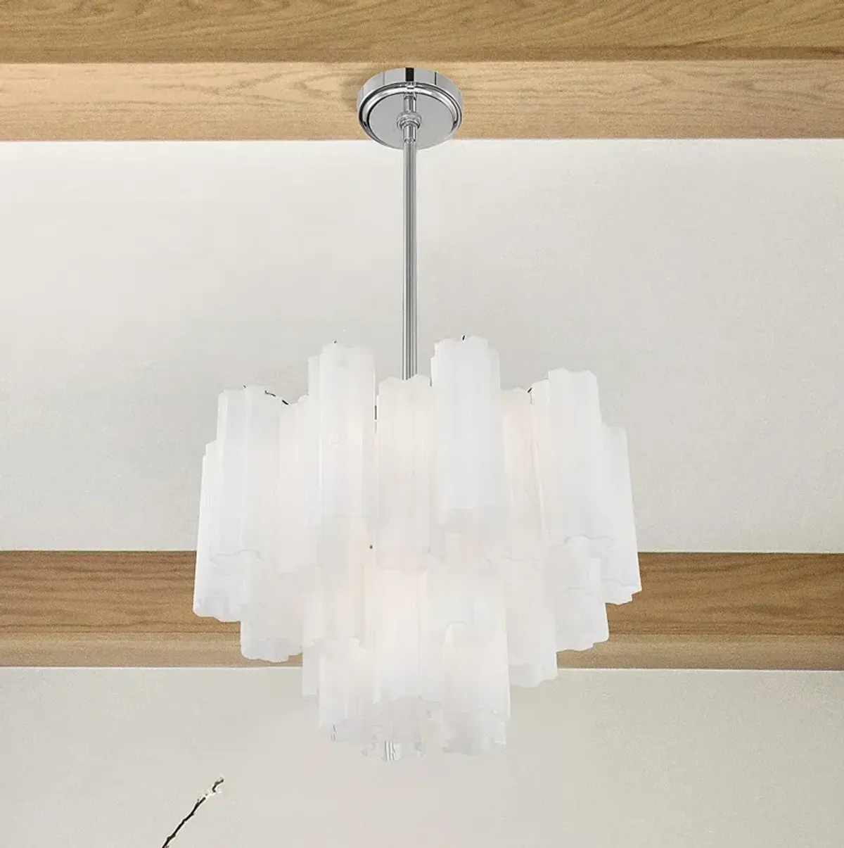 Addis 6 Light Polished Chrome Chandelier