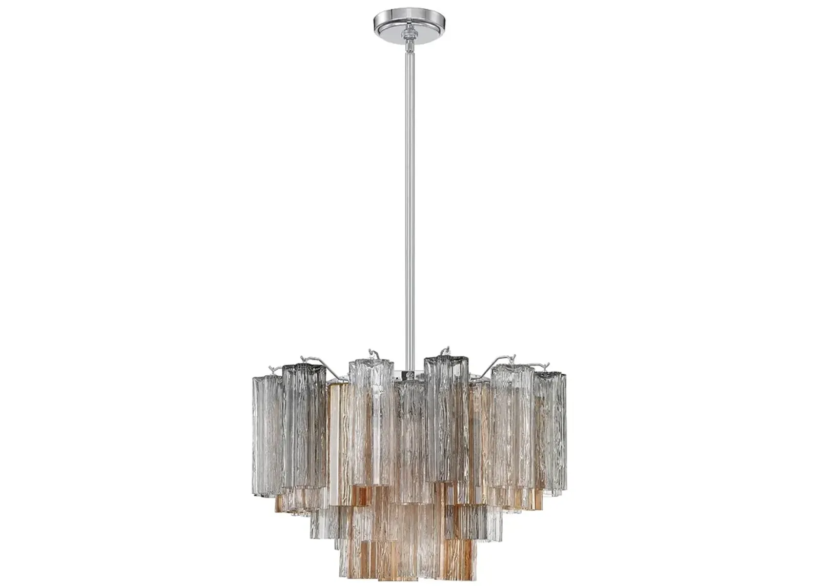 Addis 9 Light Polished Chrome Chandelier