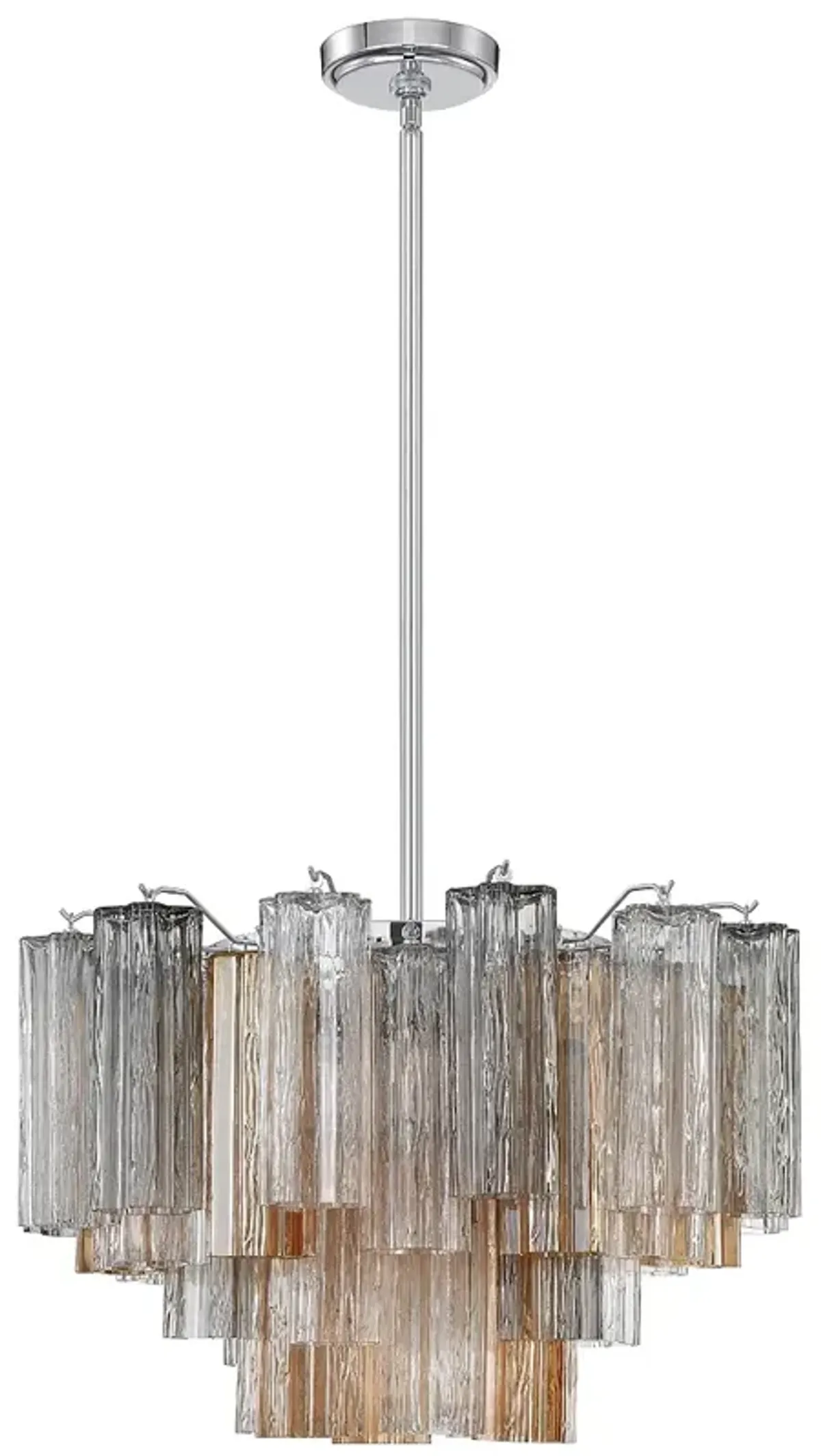 Addis 9 Light Polished Chrome Chandelier