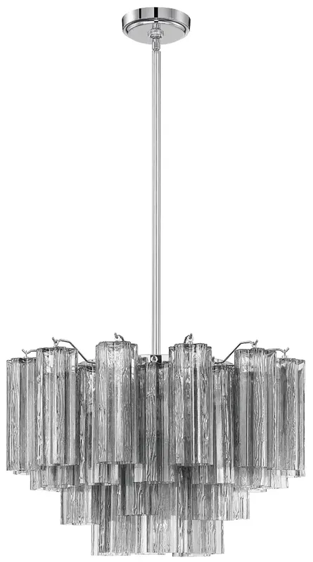 Addis 9 Light Polished Chrome Chandelier