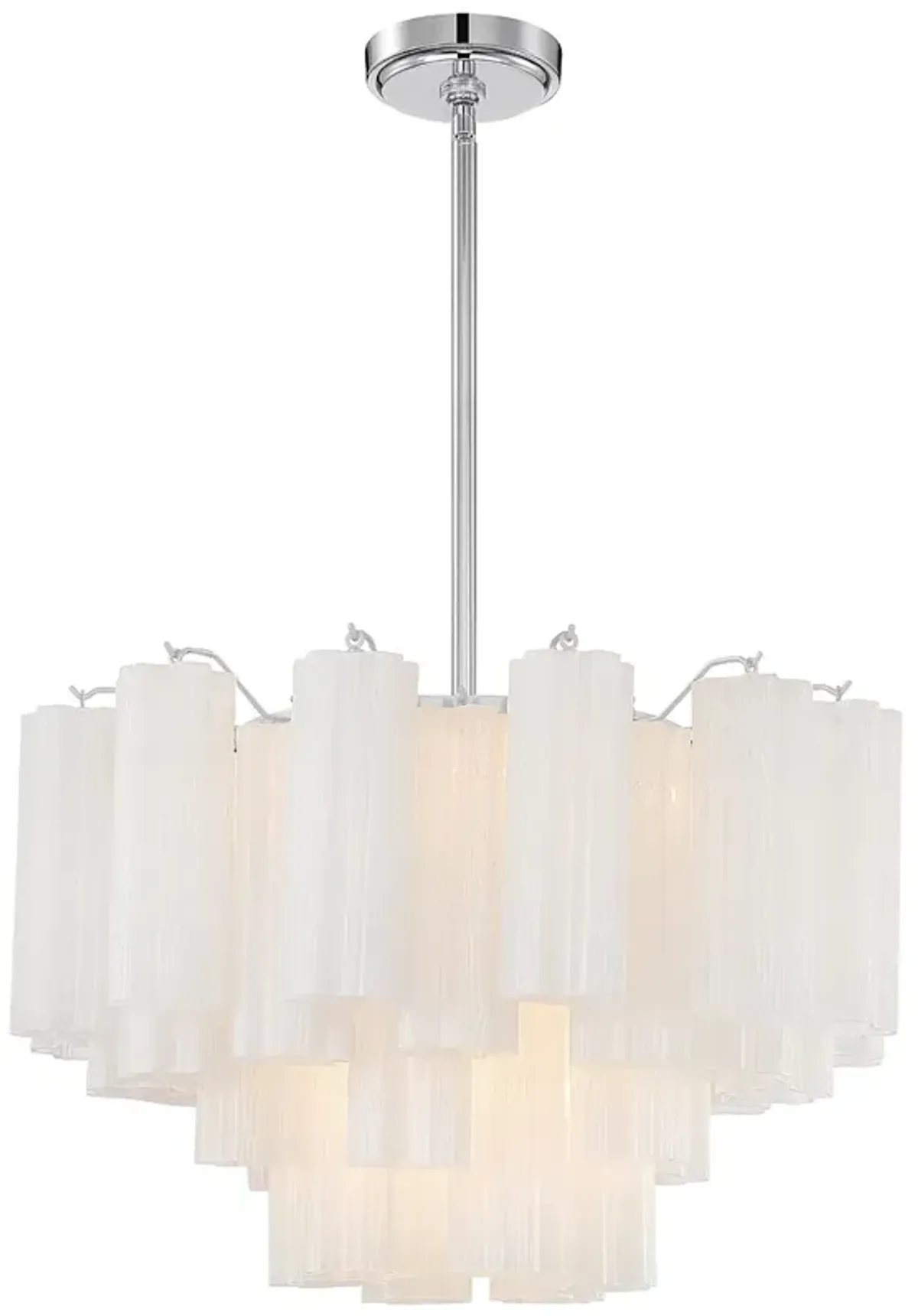 Addis 9 Light Polished Chrome Chandelier