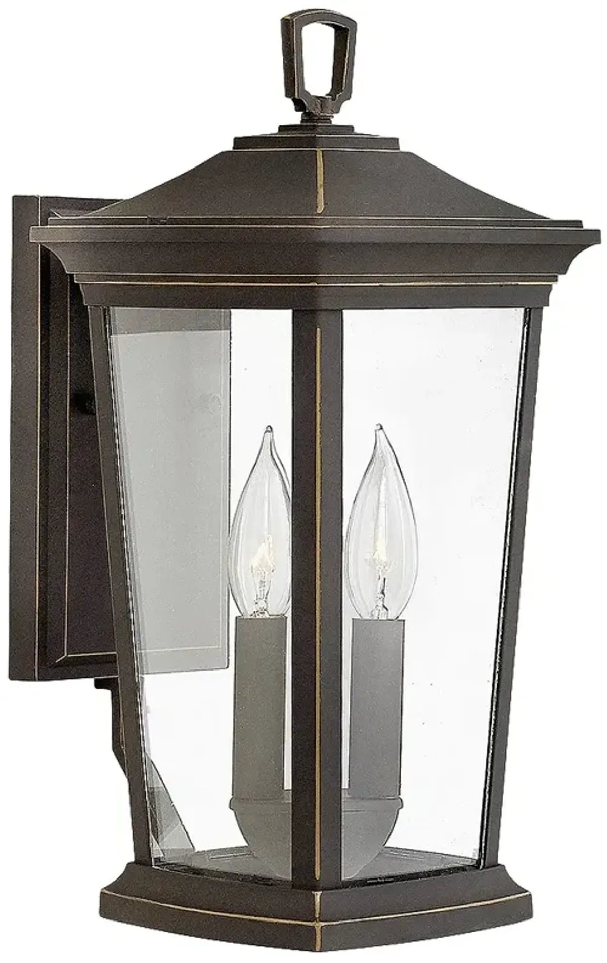 HINKLEY OUTDOOR BROMLEY Small Wall Mount Lantern Oil Rubbed Bronze