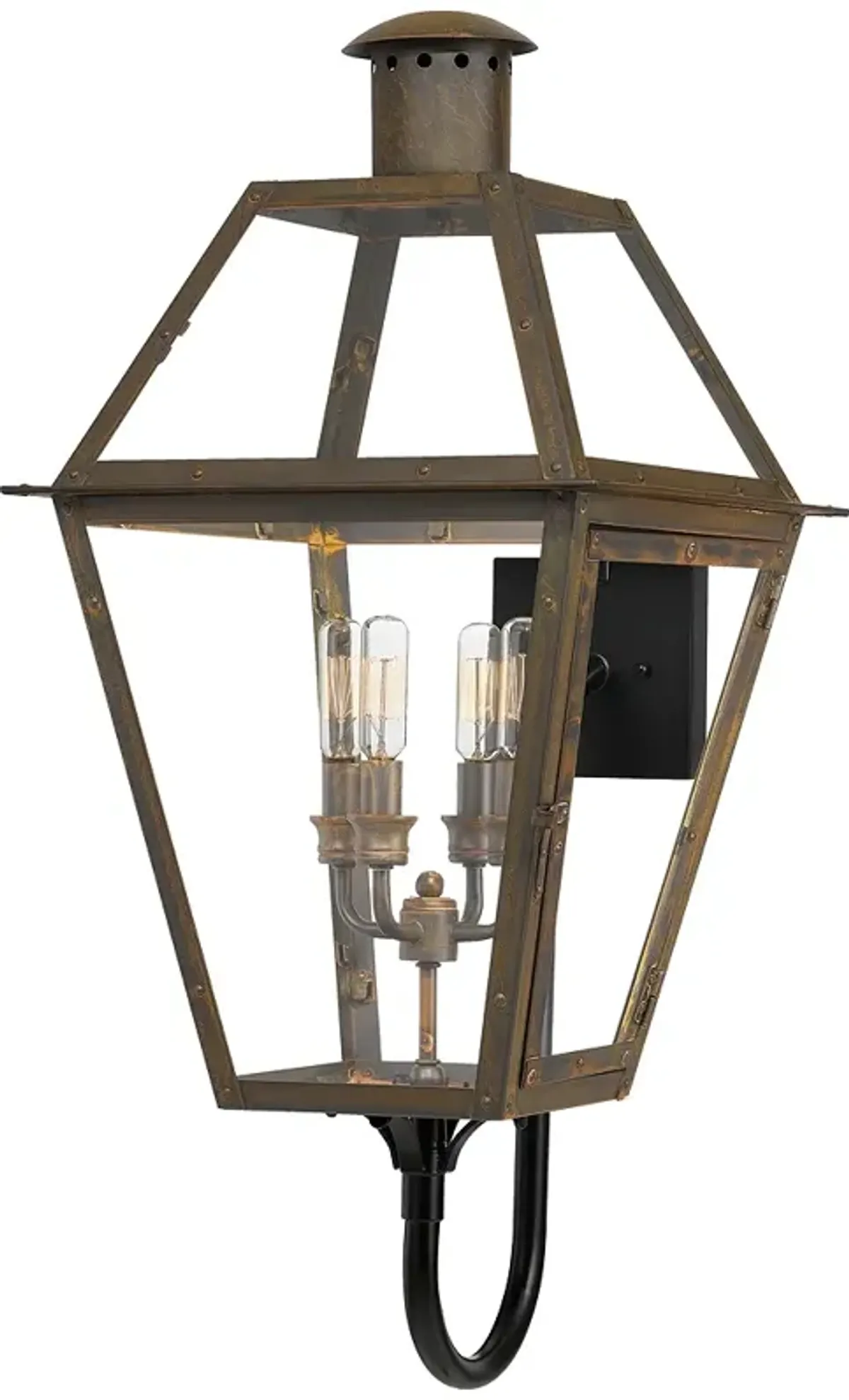 Quoizel Rue De Royal 29 1/2" High Bronze Outdoor Wall Light
