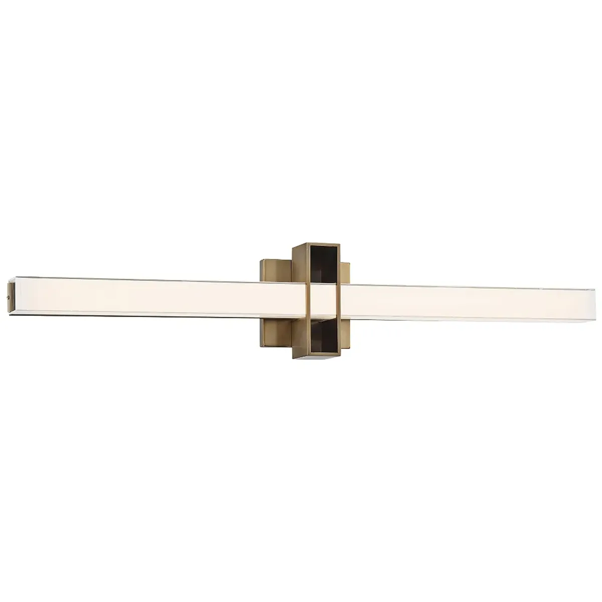 George Kovacs Major 32" Wide Aged Brass LED Bath Light