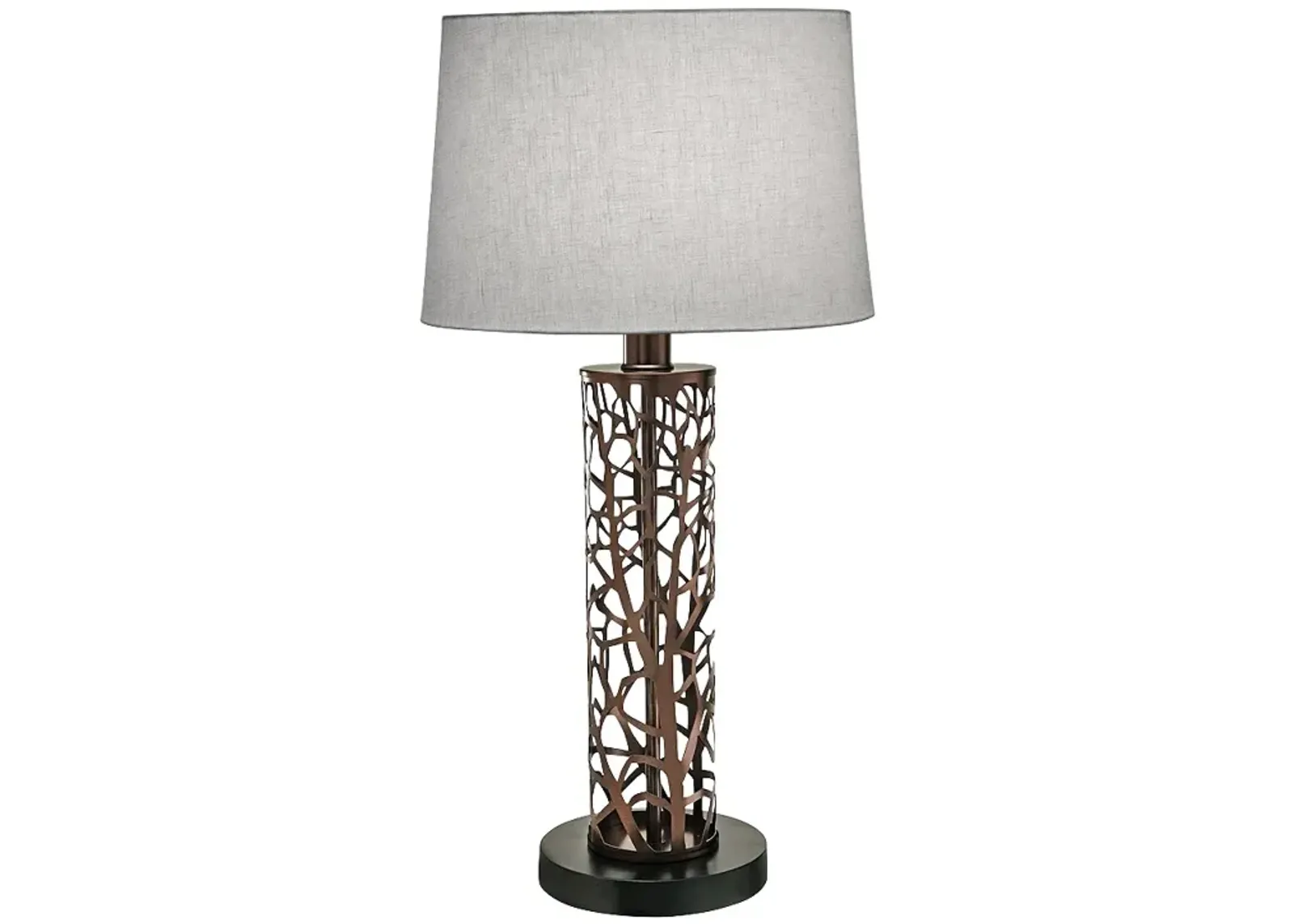 Stiffel Branches 29" Laser Cut Oil-Rubbed Bronze Table Lamp