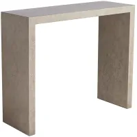 Craig 38" Wide Modern Gray Finish Console Table