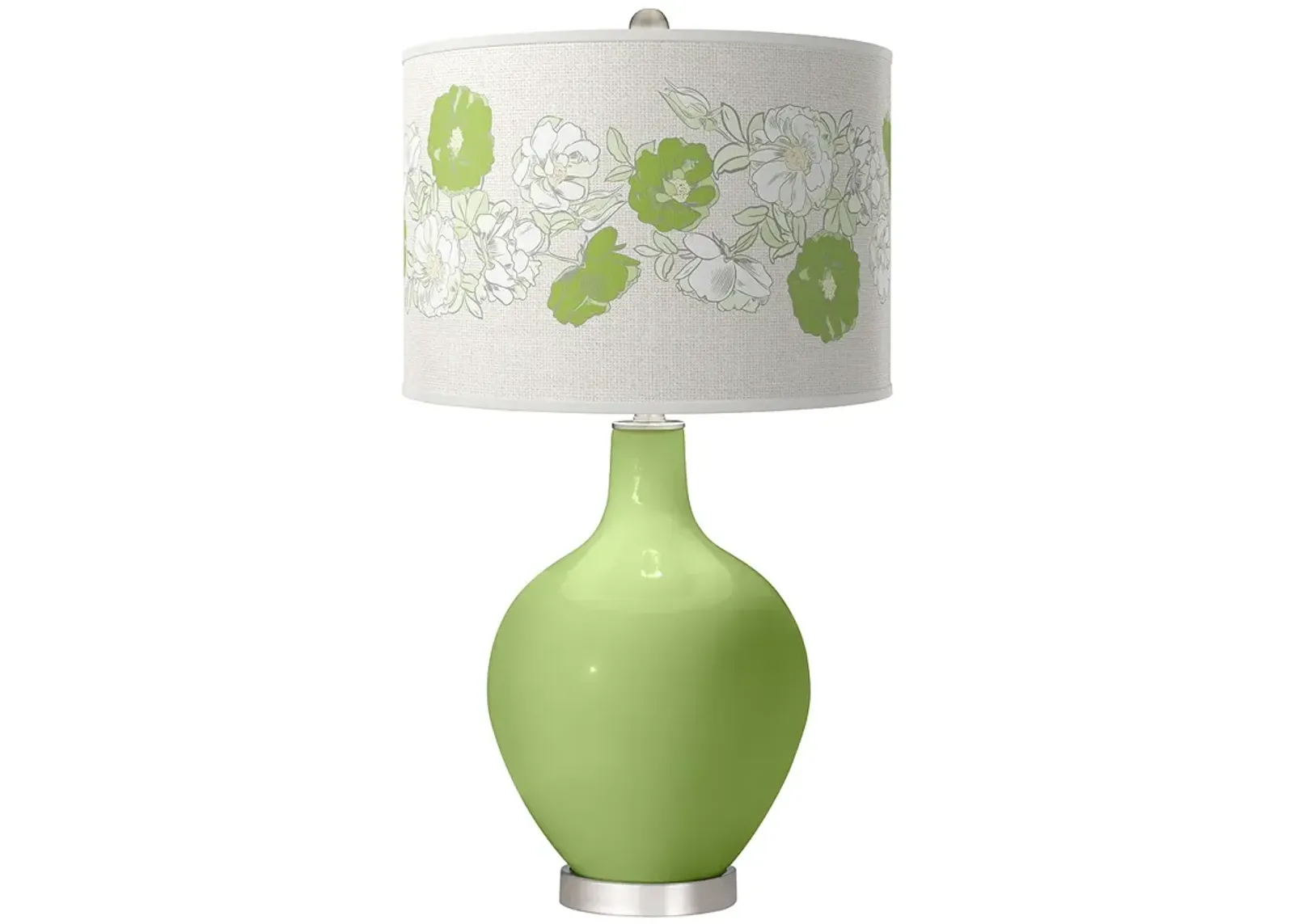 Lime Rickey Rose Bouquet Ovo Table Lamp