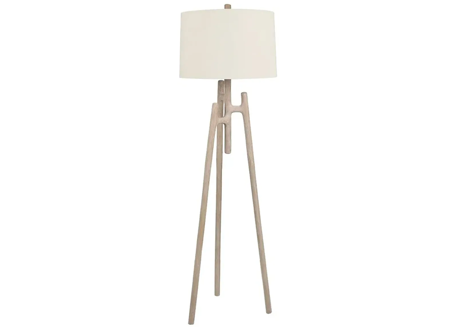 Crestivew Collection Tatum Triple Legs Resin Floor Lamp