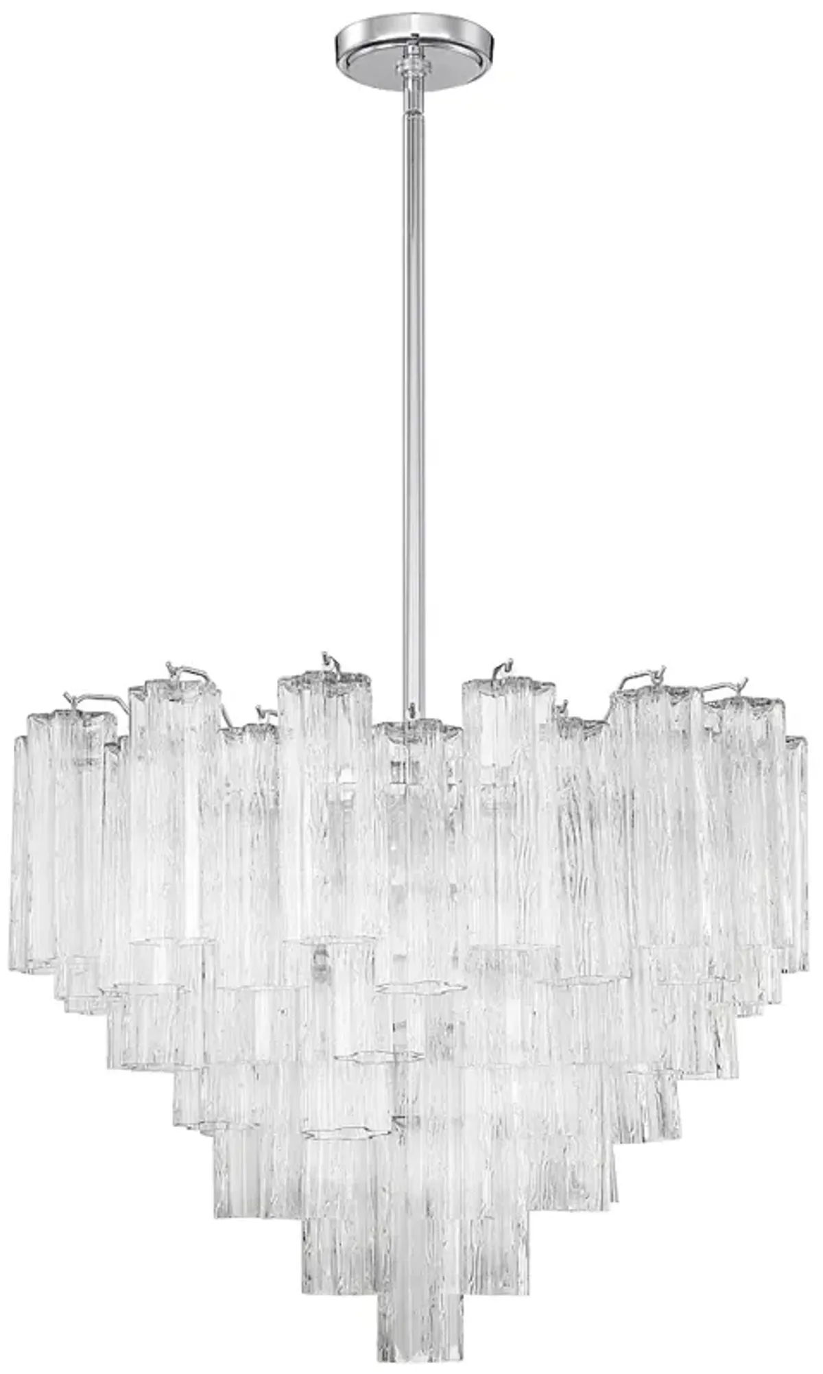 Addis 12 Light Polished Chrome Chandelier