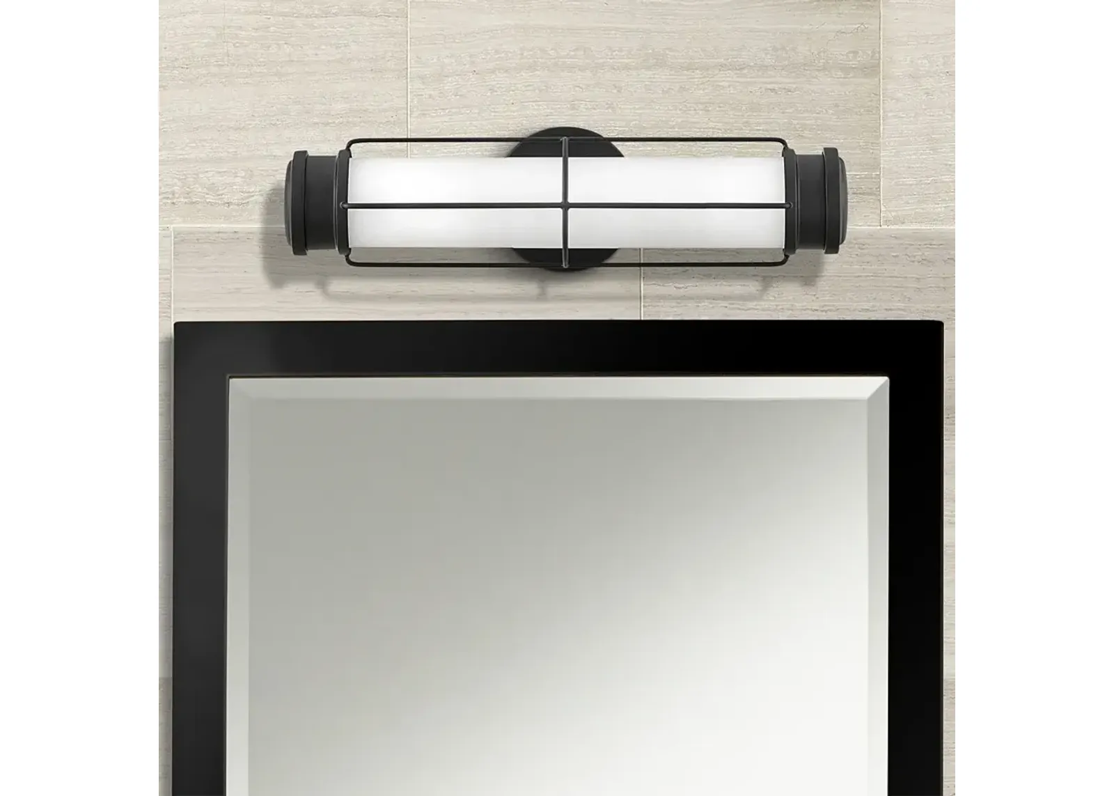 Hinkley Saylor 17" Wide Black LED Bath Light