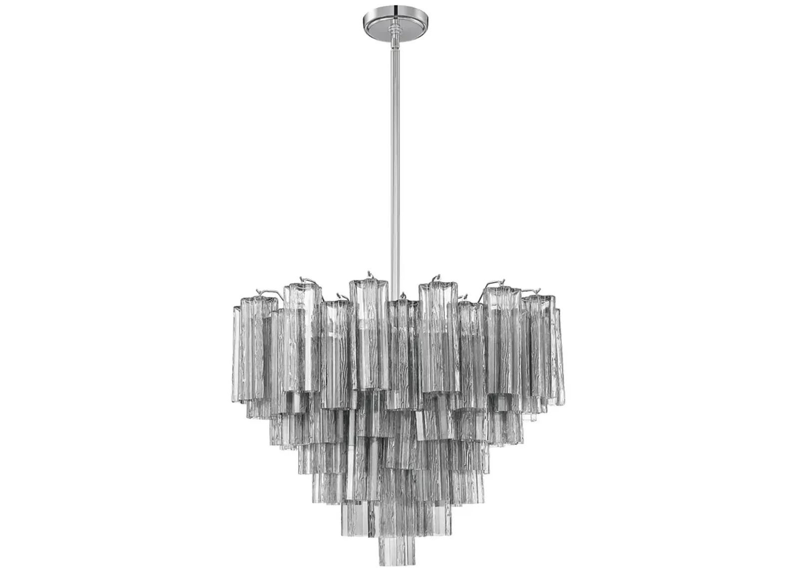 Addis 12 Light Polished Chrome Chandelier