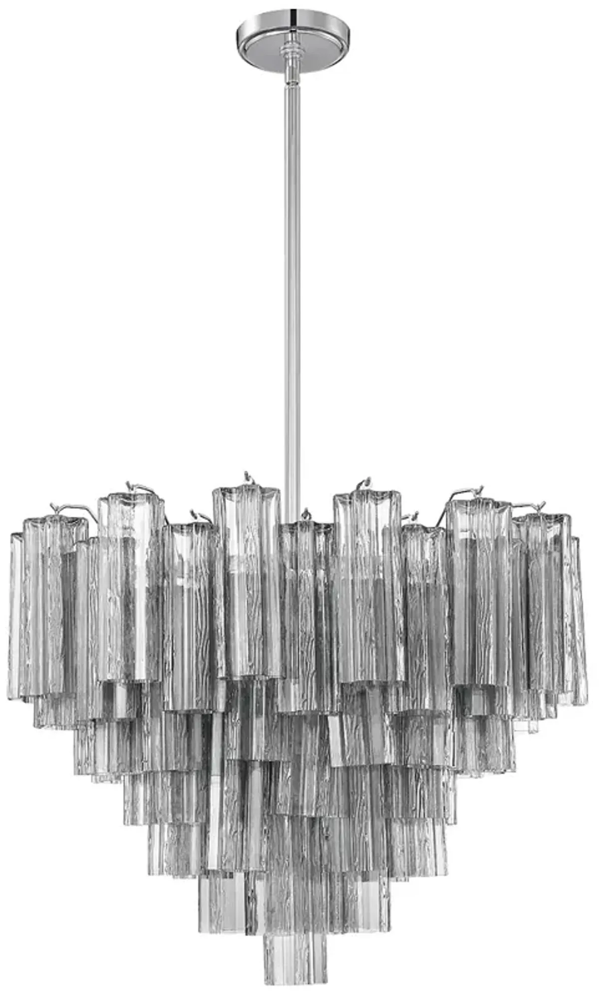 Addis 12 Light Polished Chrome Chandelier