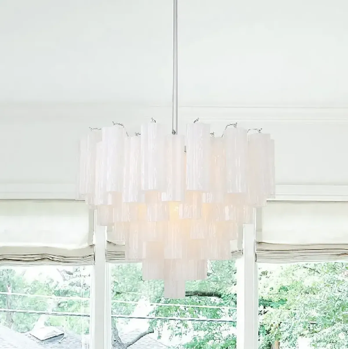 Addis 12 Light Polished Chrome Chandelier