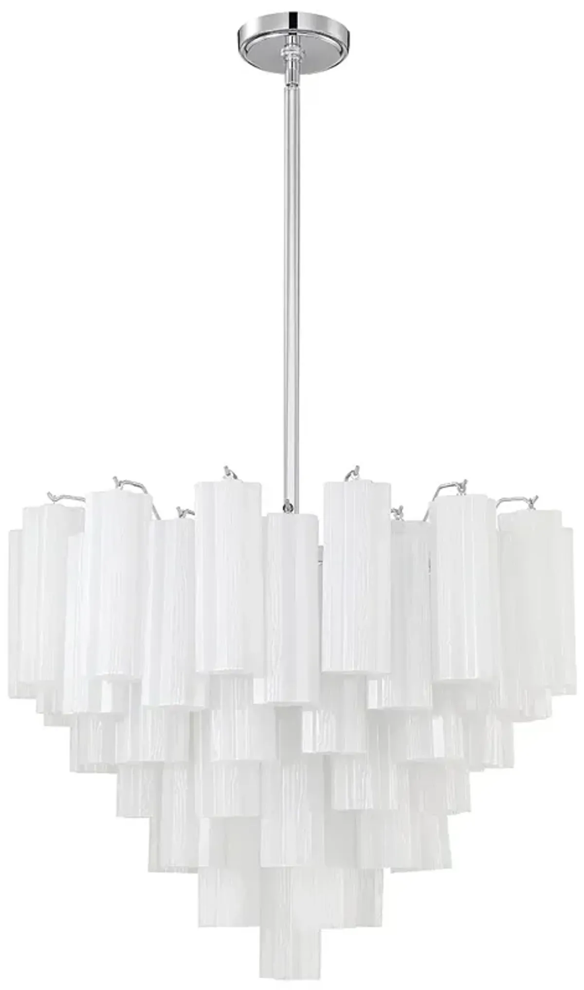 Addis 12 Light Polished Chrome Chandelier