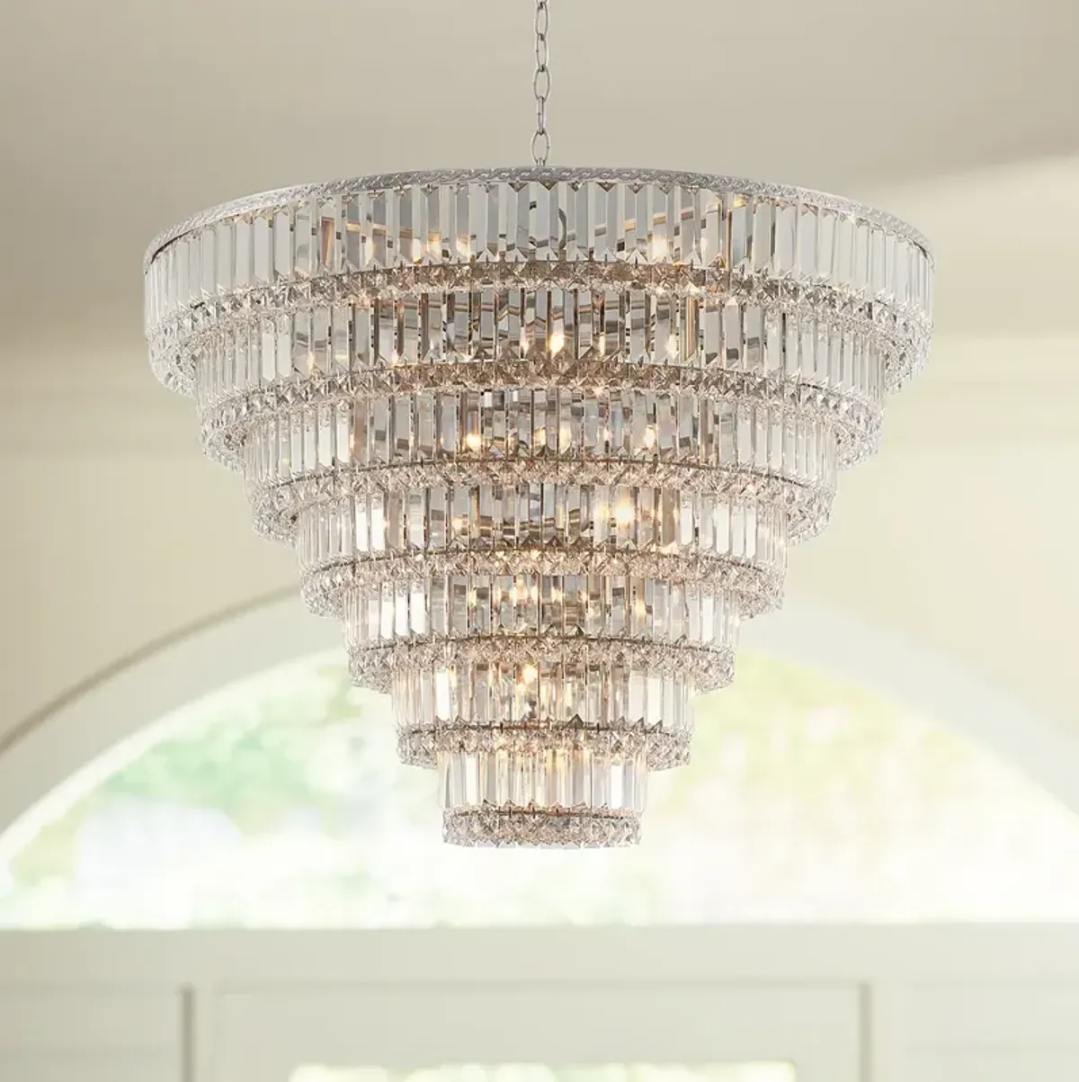 Vienna Full Spectrum 32 3/4" Magnificence 29-Light Crystal Chandelier