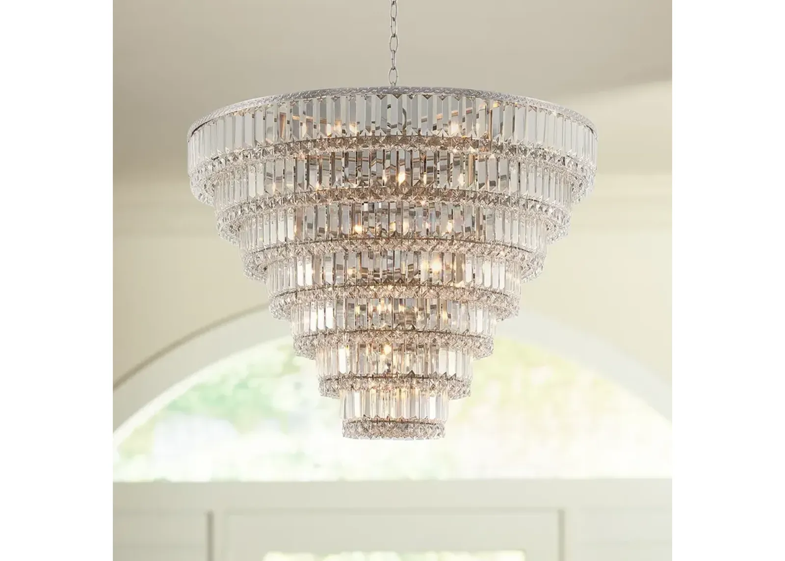 Vienna Full Spectrum 32 3/4" Magnificence 29-Light Crystal Chandelier