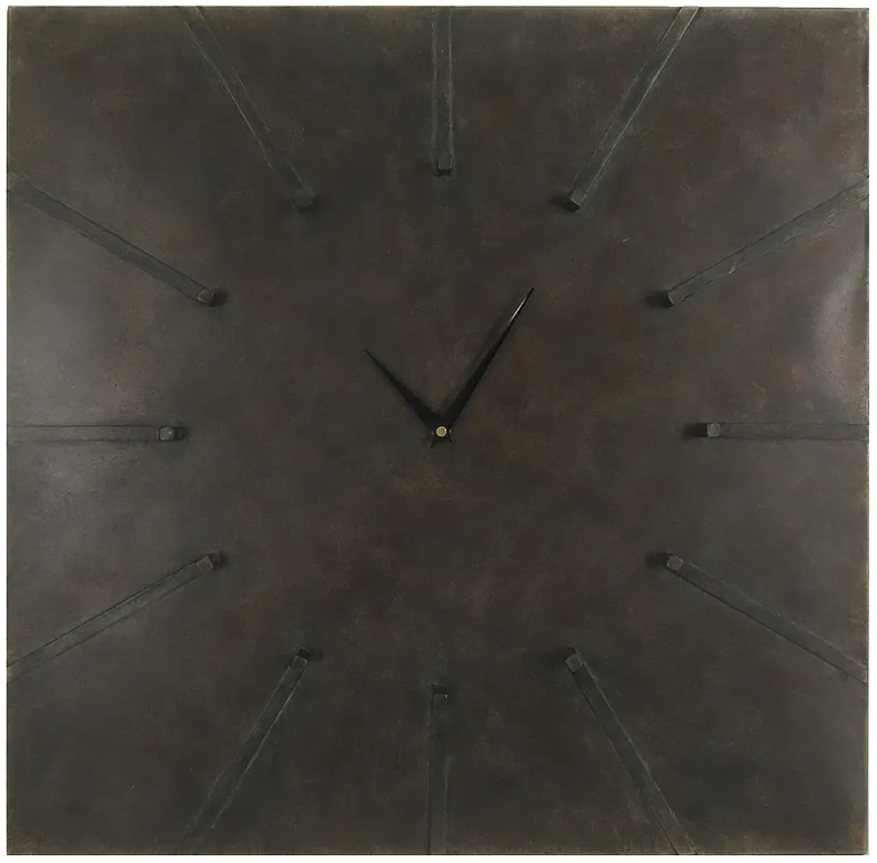 Crestview Collection Von Bond Metal Wall Clock