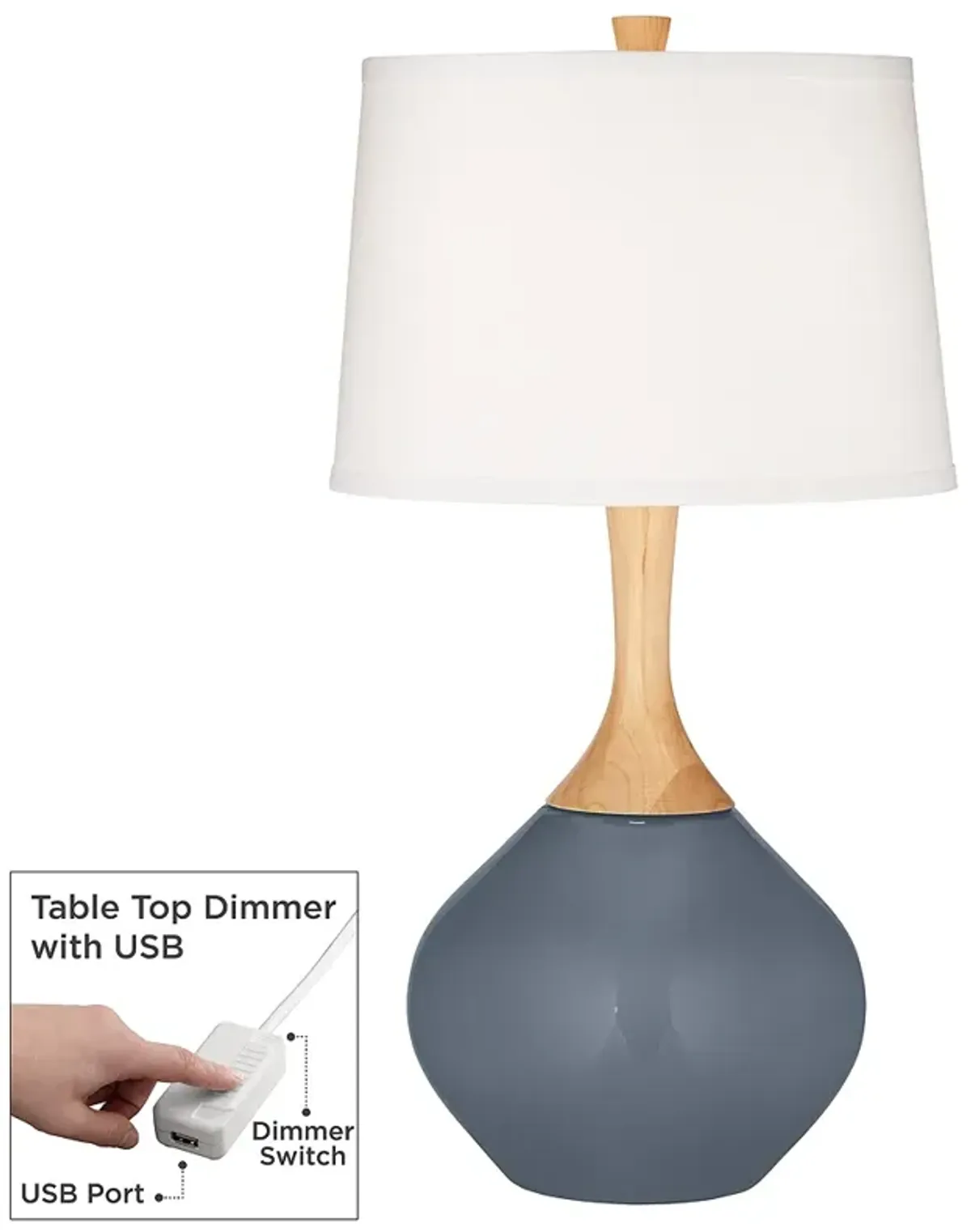 Granite Peak Wexler Table Lamp with Dimmer