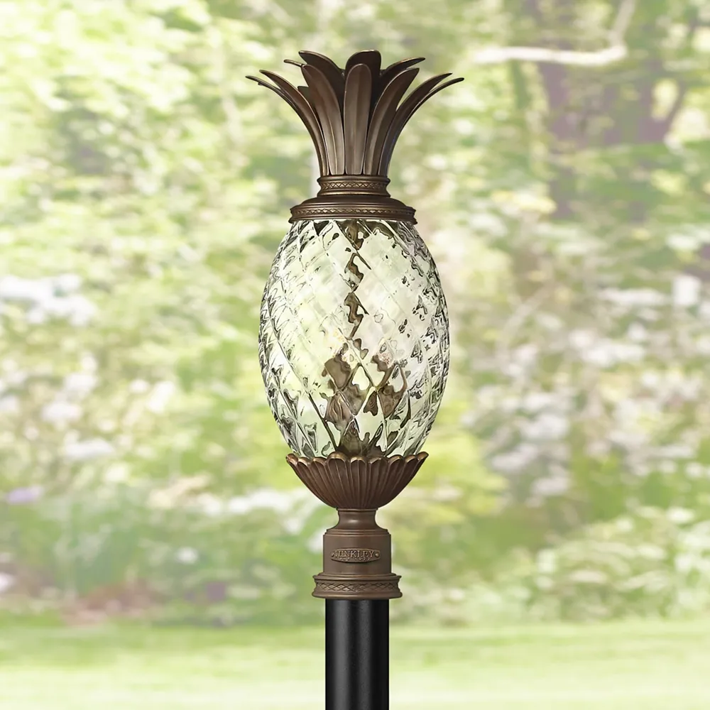 Hinkley Plantation 25" High Copper Bronze Outdoor Post Light