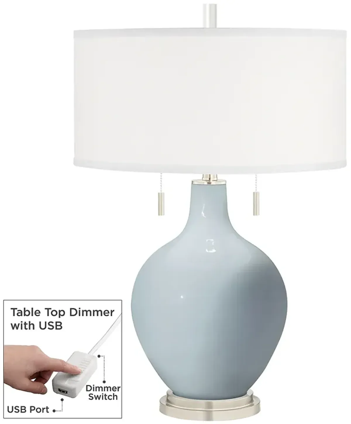 Take Five Toby Table Lamp with Dimmer