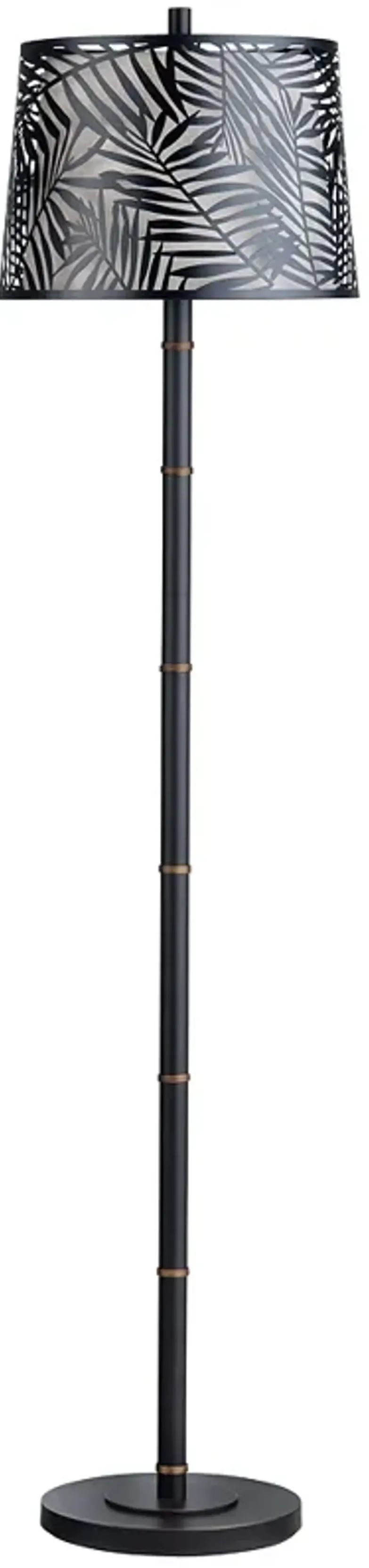 Crestview Collection Biscayne Metal Floor Lamp