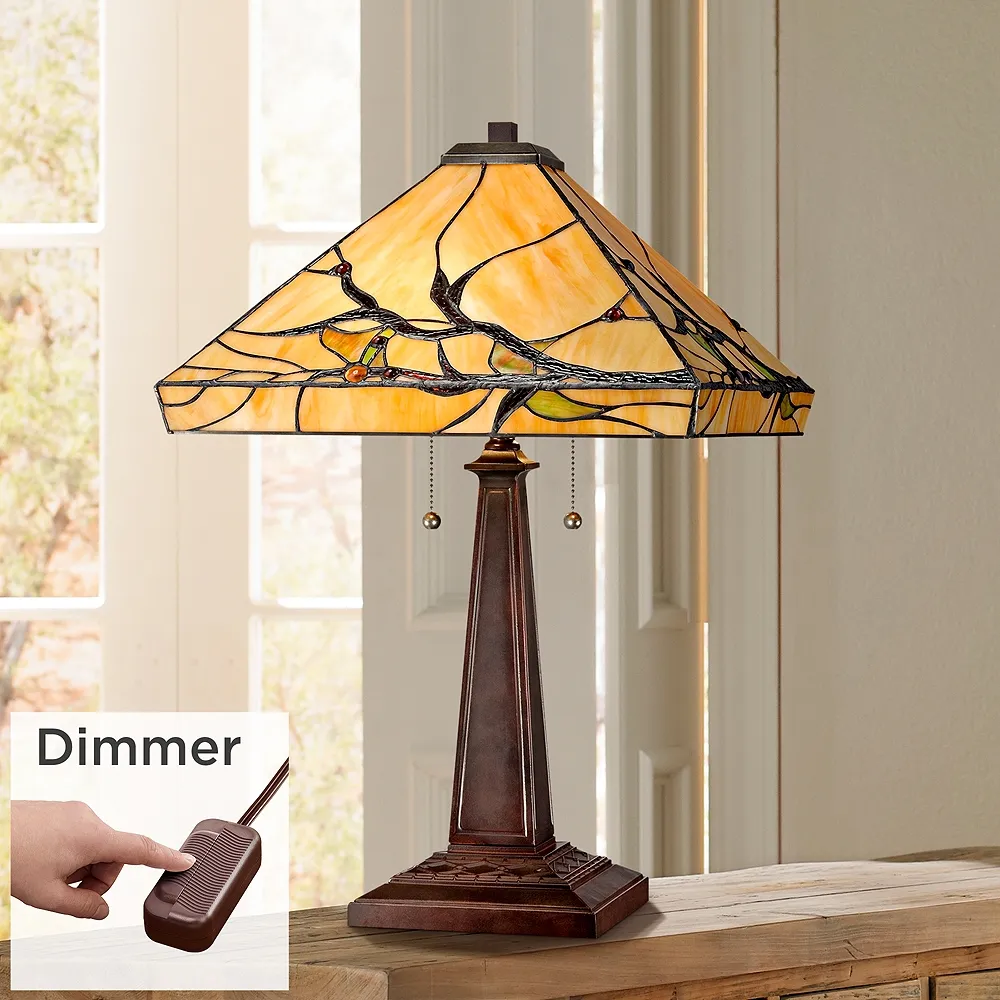 Budding Branch Robert Louis Tiffany Lamp With Table Top Dimmer budding-branch-robert-louis-tiffany-lamp-with-table-top-dimmer