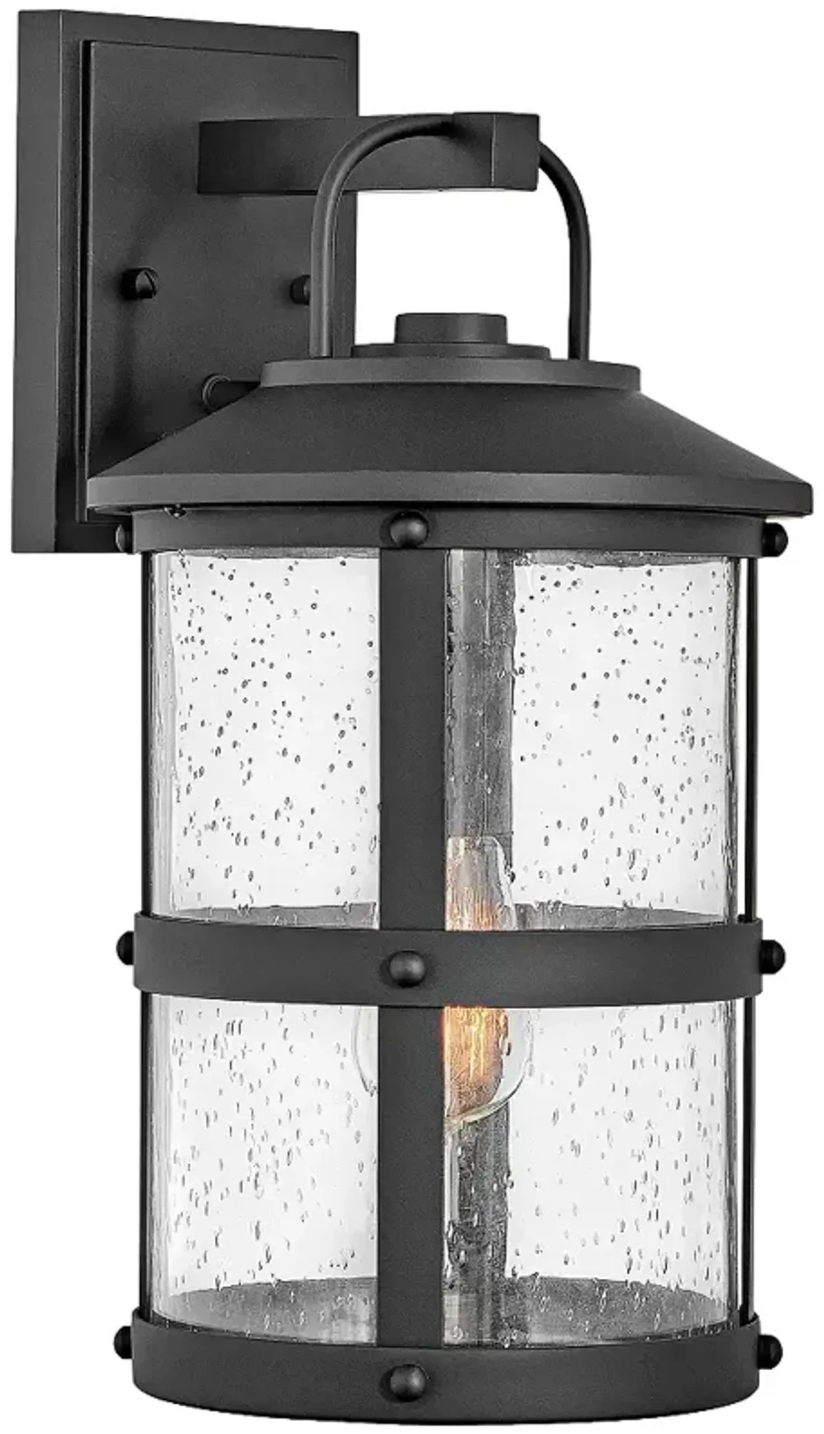 Hinkley Lakehouse 17 1/4" High Black Outdoor Wall Light