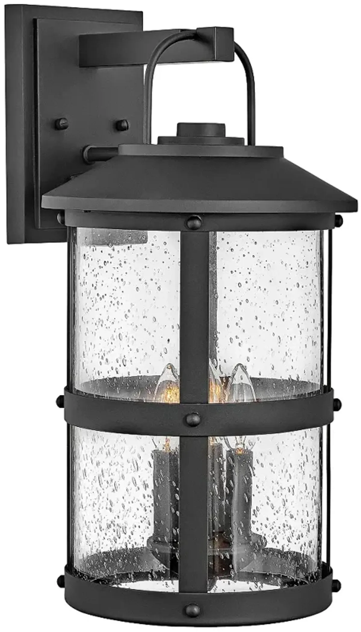 Hinkley Lakehouse 19 3/4" High Black Outdoor Wall Light