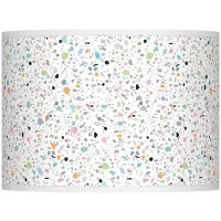 Colored Terrazzo Giclee Lamp Shade 13.5x13.5x10 (Spider)