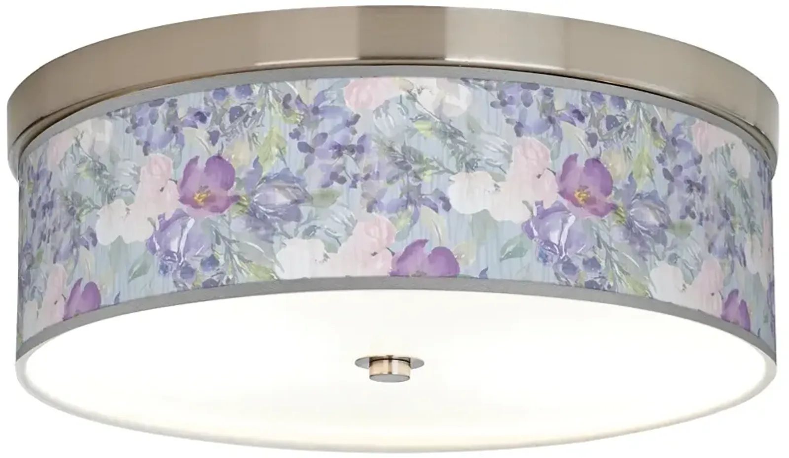 Spring Flowers Giclee Energy Efficient Ceiling Light