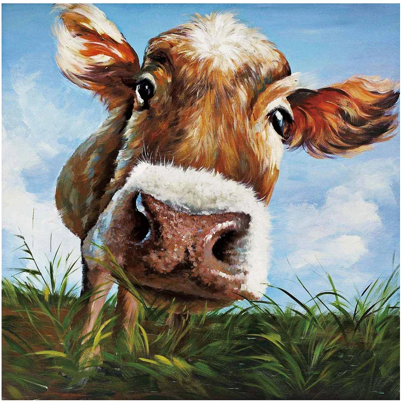 Crestview Collection Hello 39 1/2" Square Canvas Wall Art