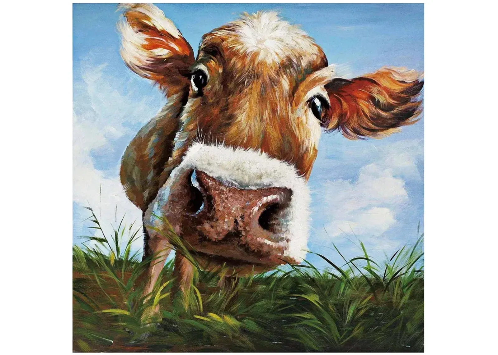 Crestview Collection Hello 39 1/2" Square Canvas Wall Art