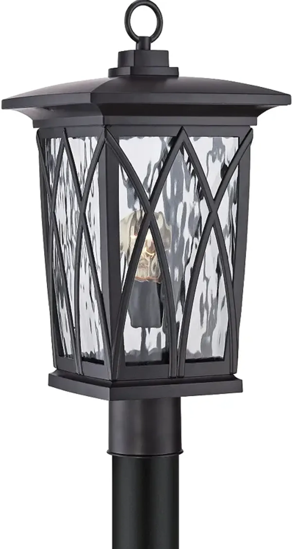 Quoizel Grover 20 1/2" High Mystic Black Outdoor Post Light