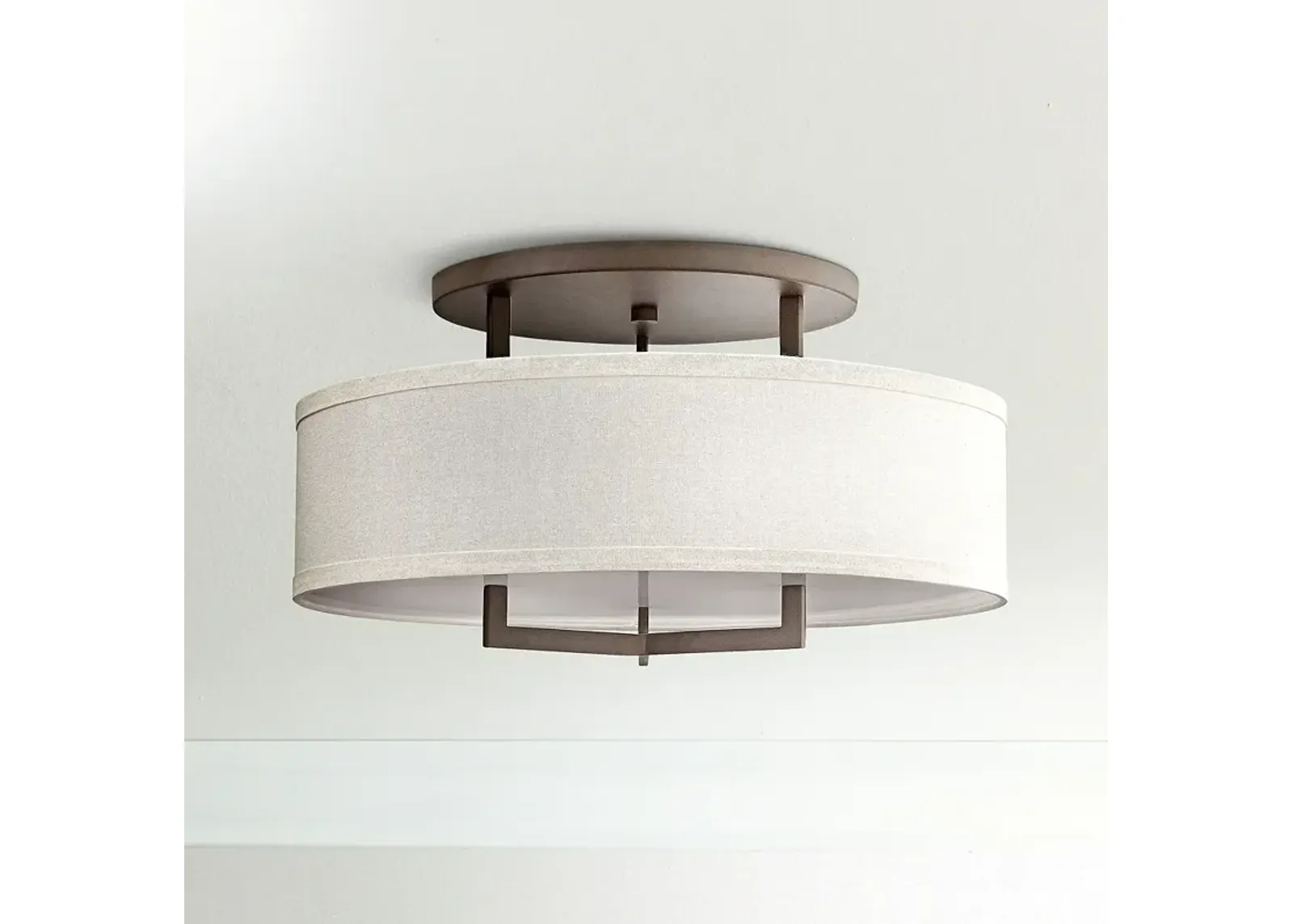 Hinkley Hampton 26" Wide Buckeye Bronze Ceiling Light