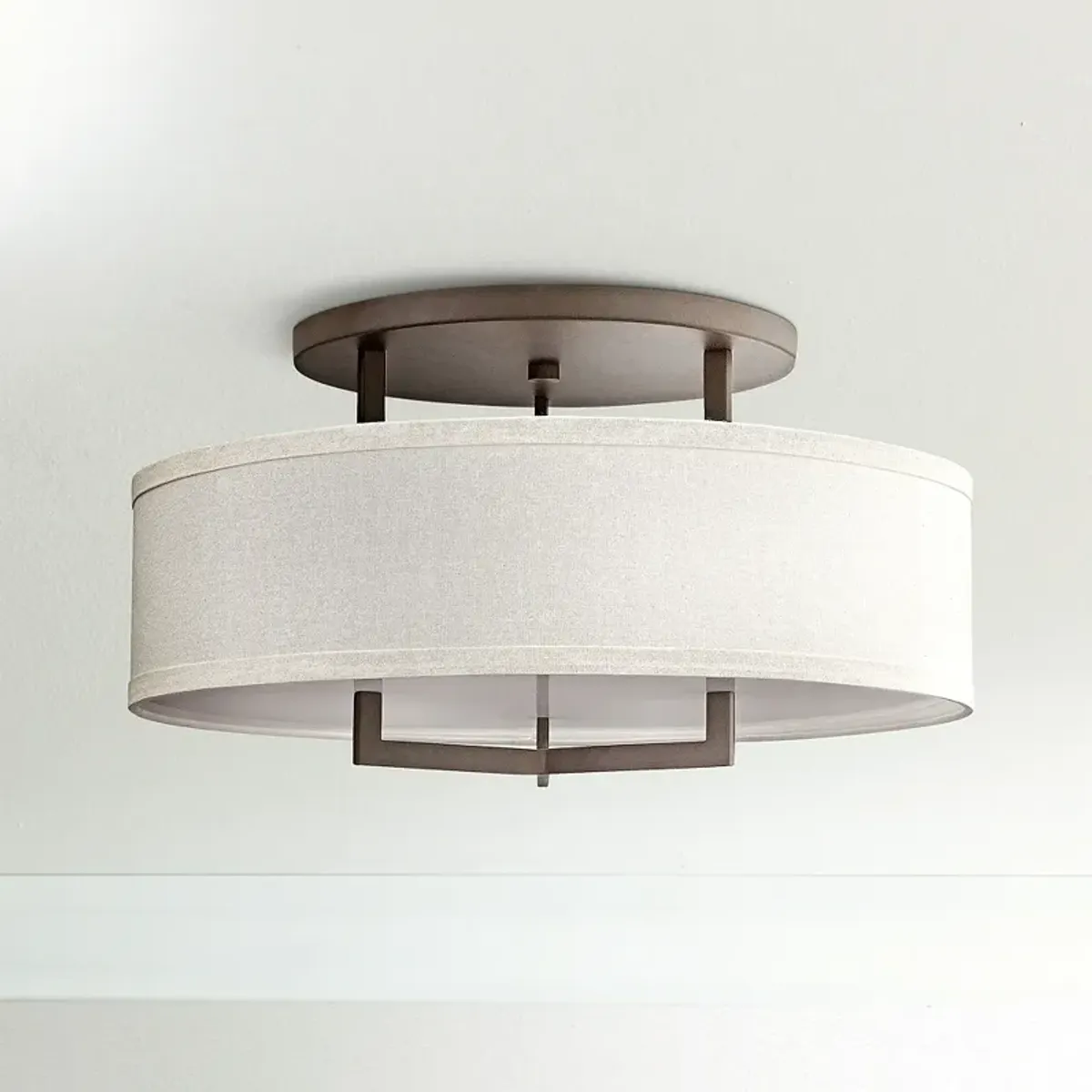 Hinkley Hampton 26" Wide Buckeye Bronze Ceiling Light