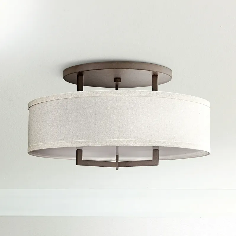 Hinkley Hampton 26" Wide Buckeye Bronze Ceiling Light