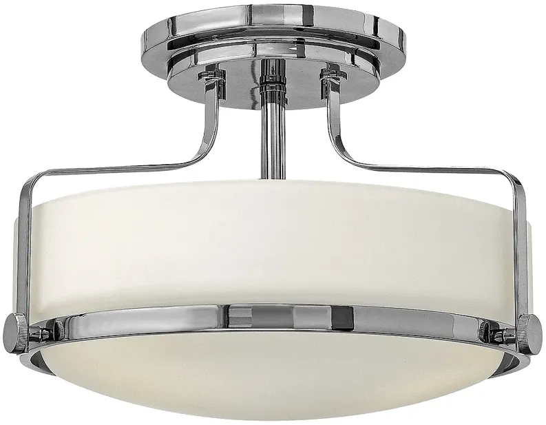 Hinkley Harper 14 1/2" Wide Chrome Ceiling Light