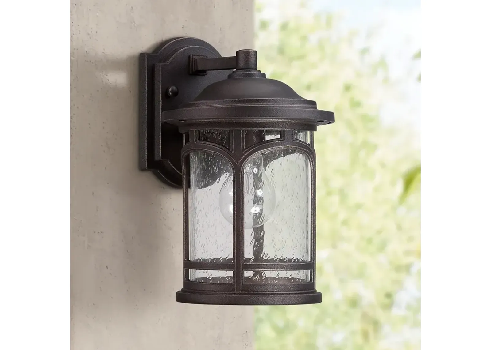 Quoizel Marblehead 11"H Palladian Bronze Outdoor Wall Light