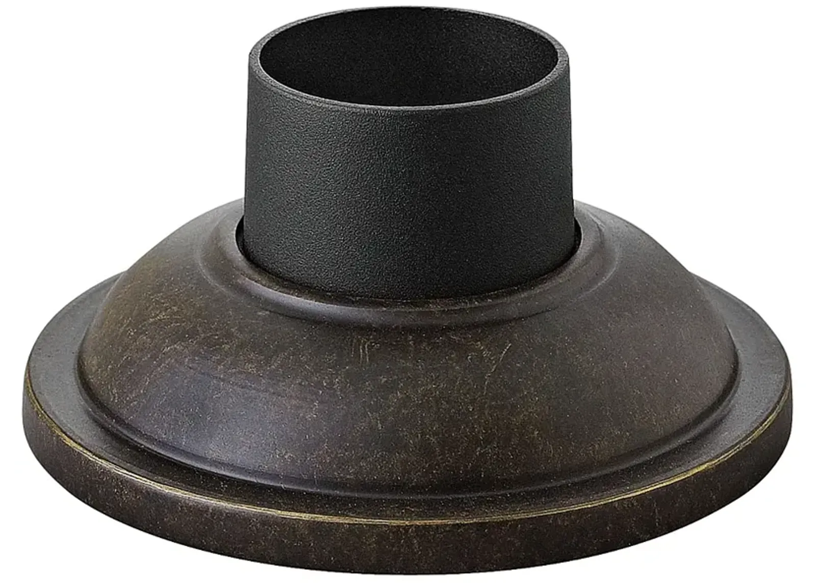 Pier Mount Fitter - Smooth Base in Regency Bronze