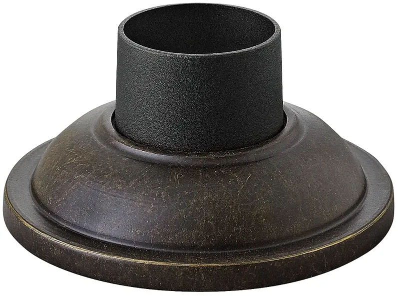 Pier Mount Fitter - Smooth Base in Regency Bronze