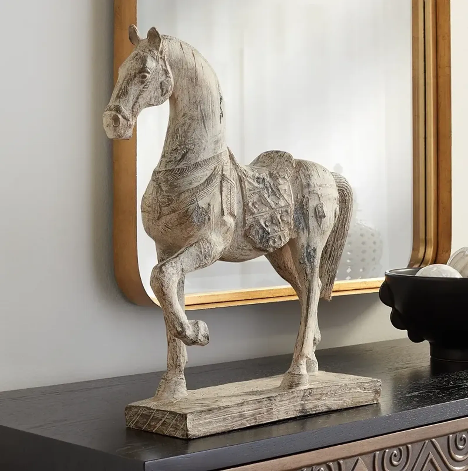 Kensington Hill Rustic Horse 15 1/4" High Statue