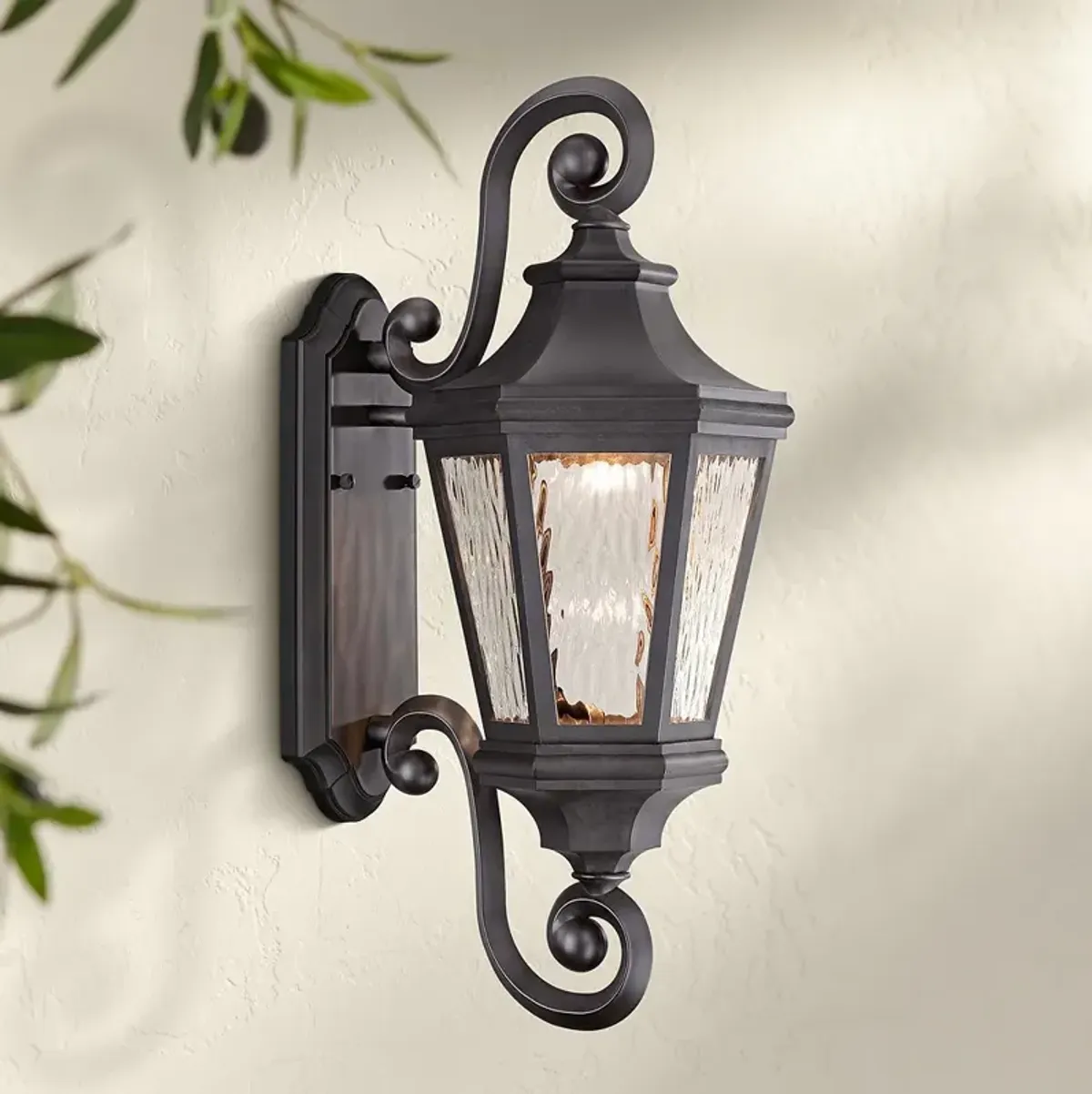 Minka Hanford Pointe 21 3/4" High LED Bronze Outdoor Wall Light