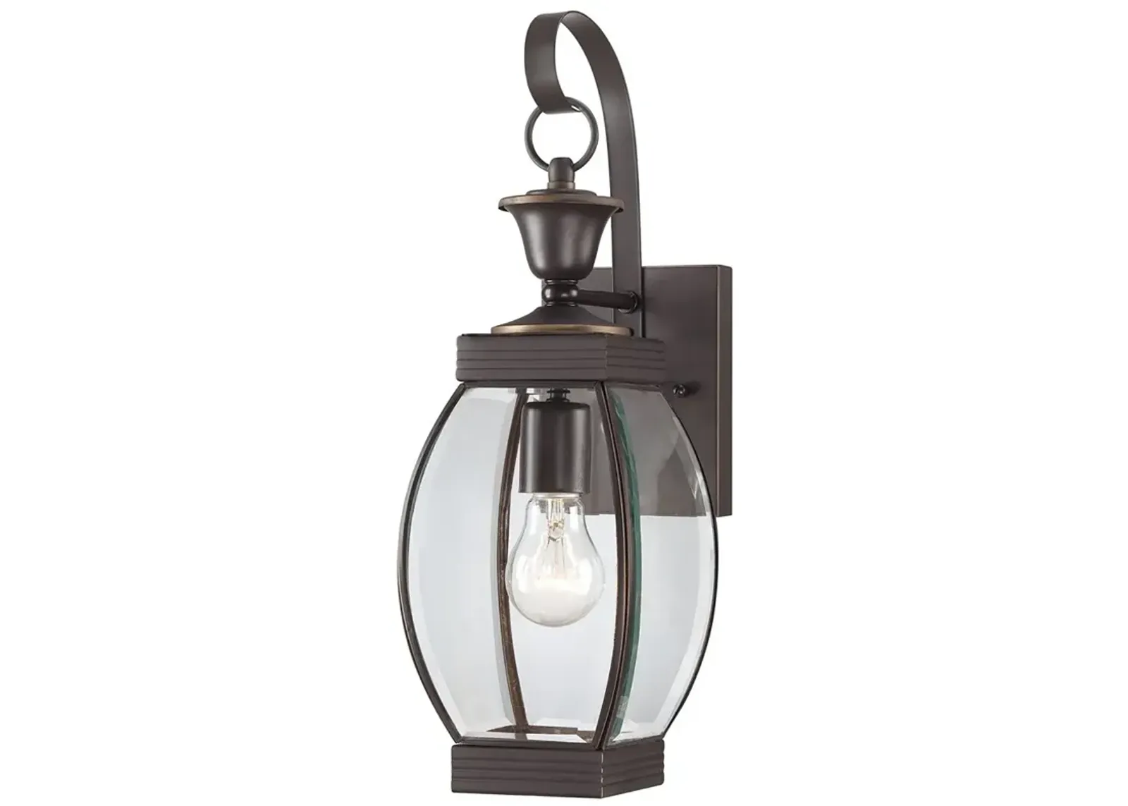 Oasis Bronze Outdoor Wall Lantern