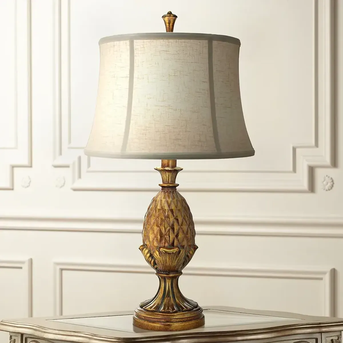 Stiffel Royal Luao 30" Polished Honey Brass Traditional Table Lamp