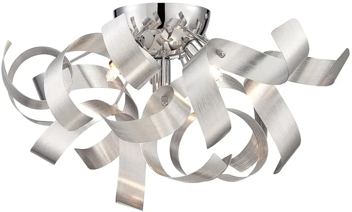 Ribbons 16.5-in W Millenia Flush Mount