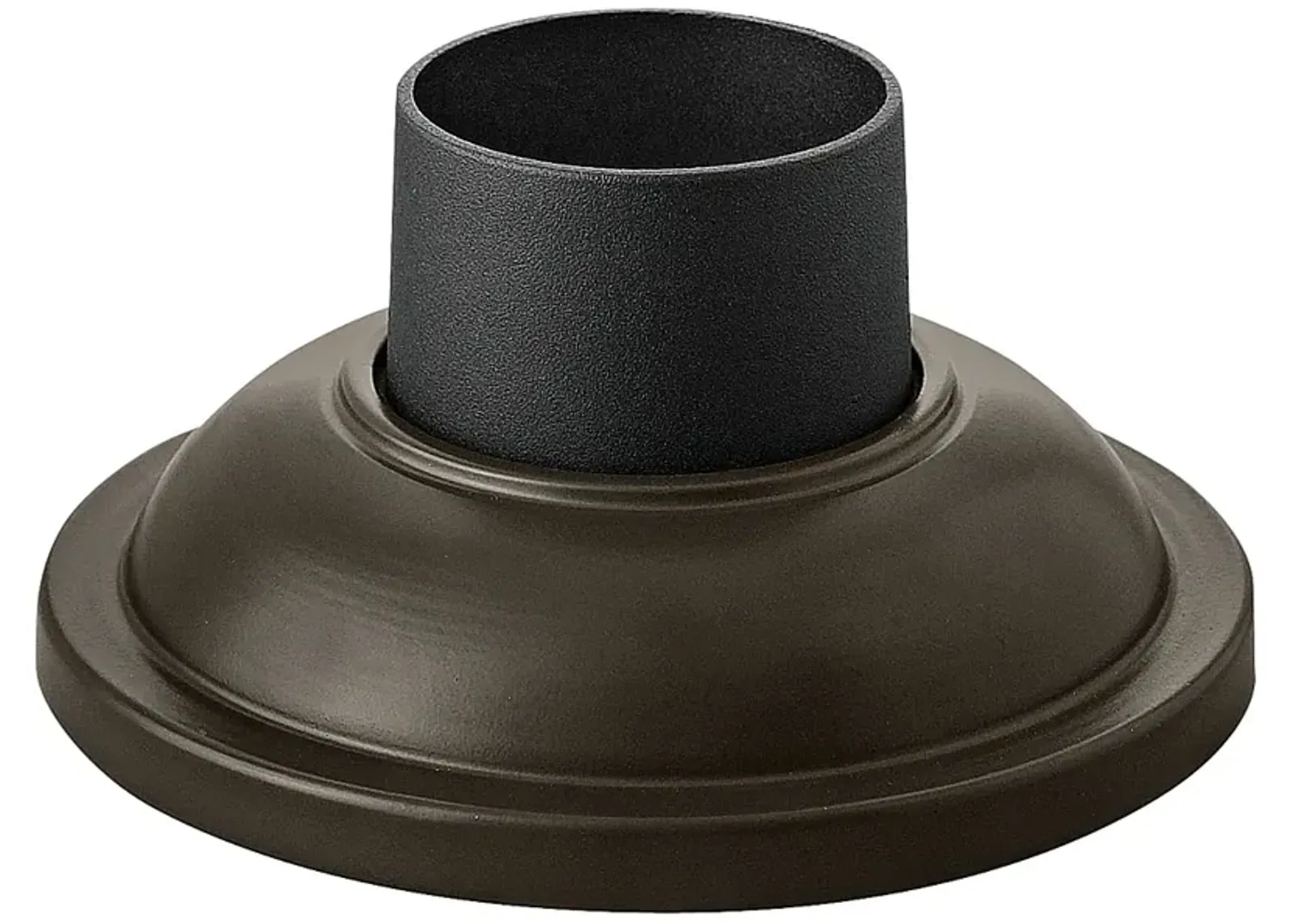 Signature Pier Mount Fitter - Smooth Base in Bronze