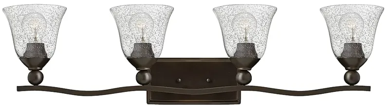 Bolla 35 3/4" Wide Olde Bronze 4-Light Bath Light