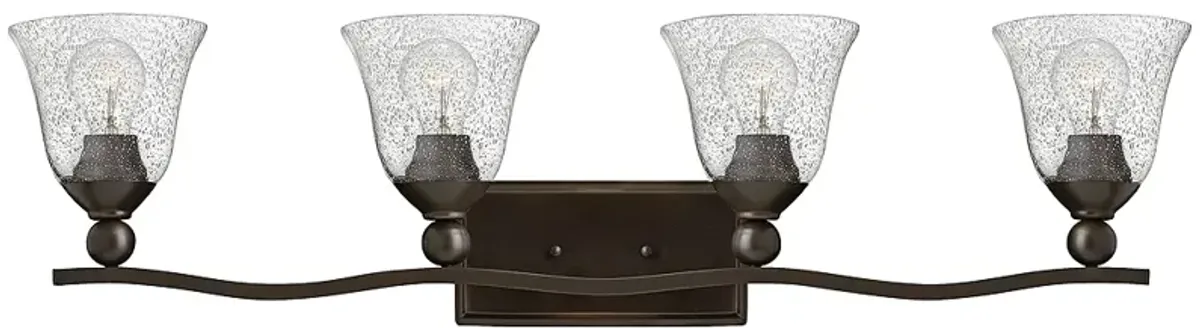 Bolla 35 3/4" Wide Olde Bronze 4-Light Bath Light