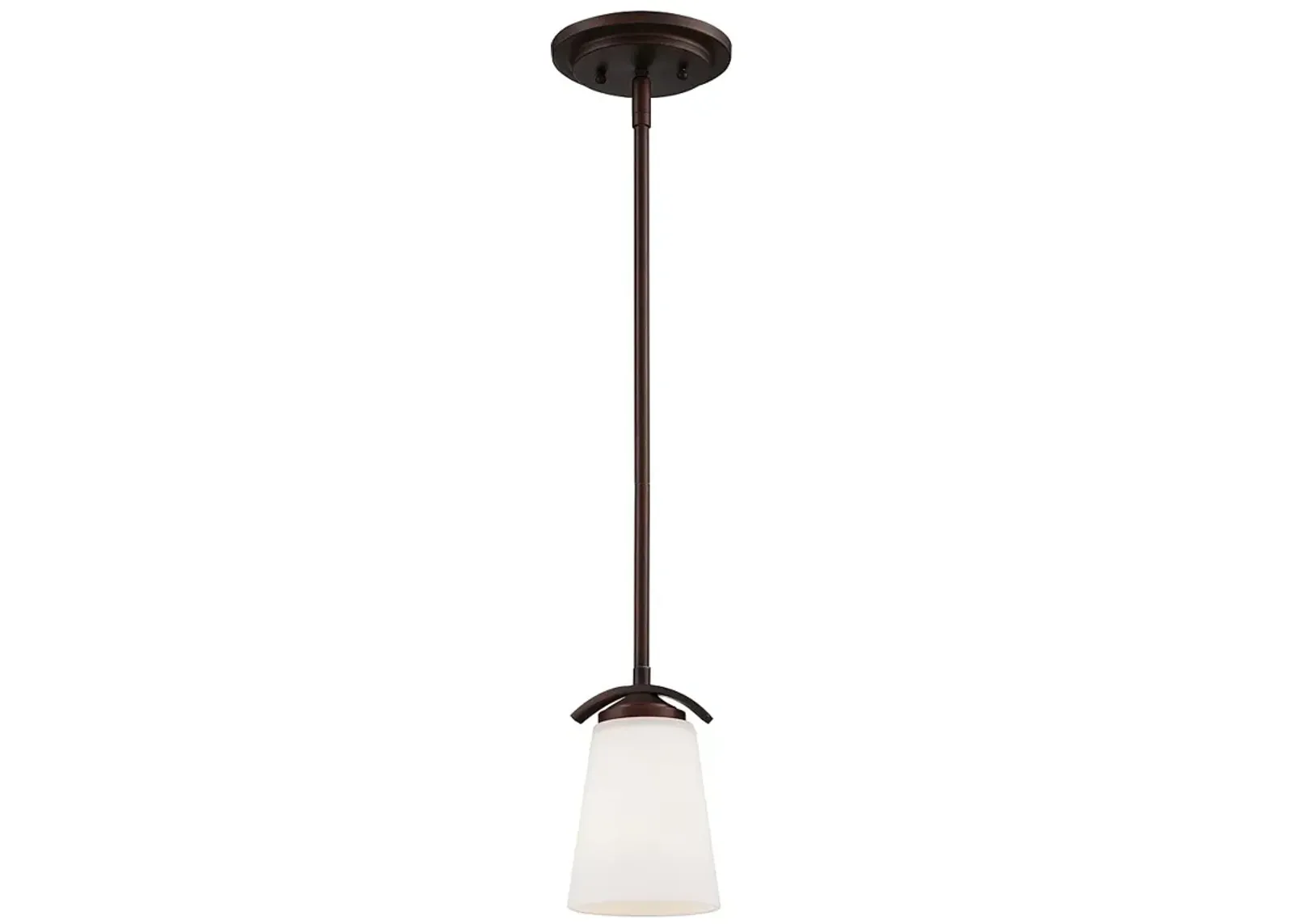 Minka-Lavery Overland Park 1-Light Vintage Bronze Mini Pendant