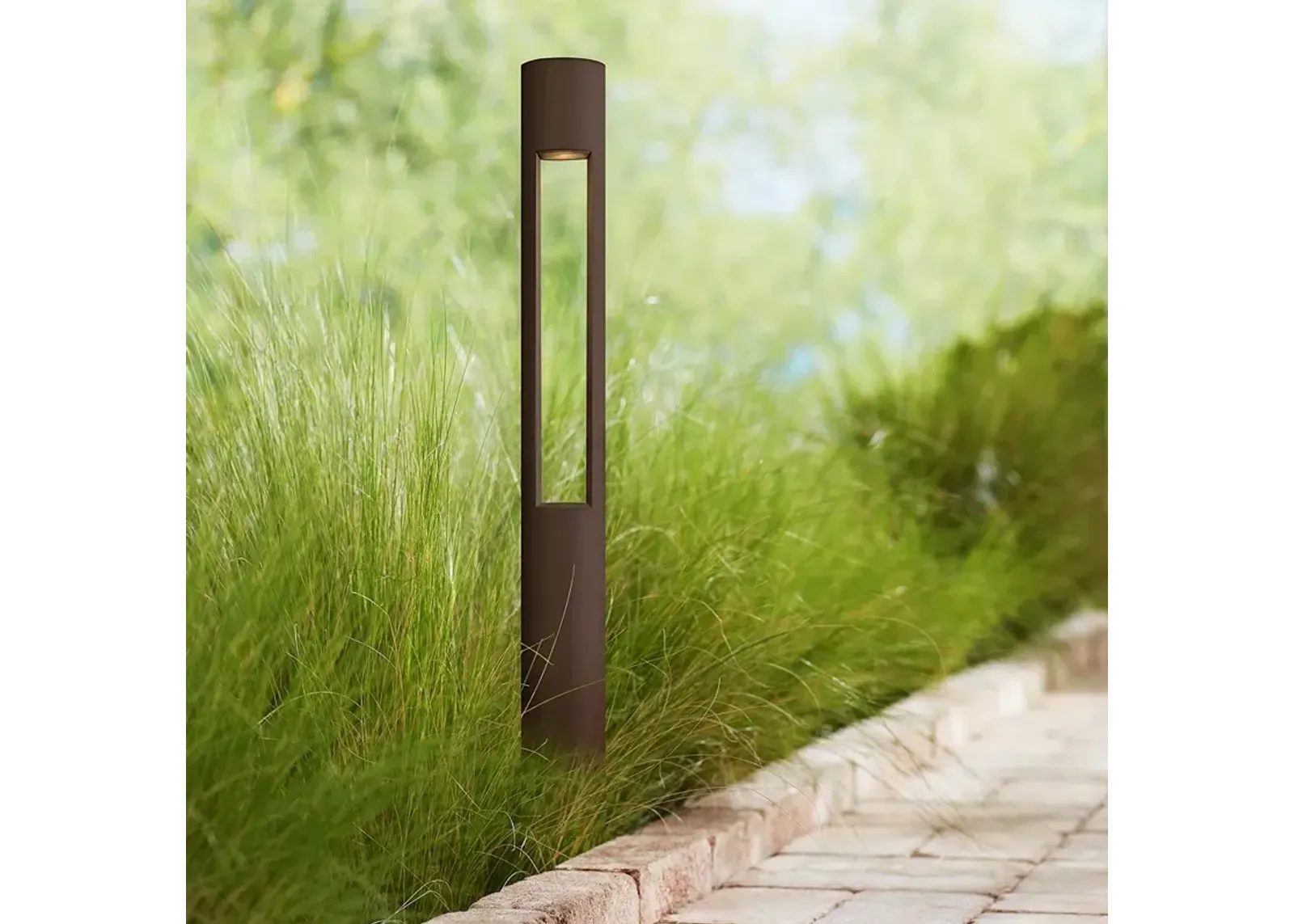 Hinkley Atlantis 30"H Bronze Bollard Landscape Light